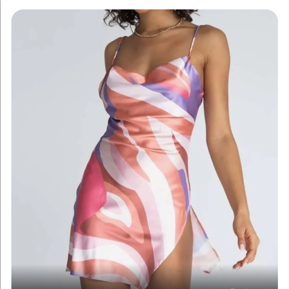 mini princess polly dress with slit